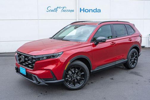 Radiant Red Metallic 2026 Honda CR-V Hybrid Sport-L AWD