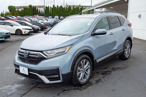 Gray 2022 Honda CR-V Hybrid Touring