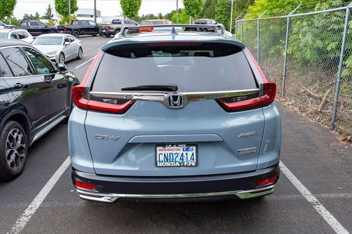 Gray 2022 Honda CR-V Hybrid Touring