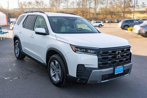 Platinum White Pearl 2026 Honda Pilot EX-L