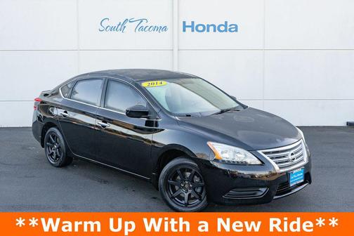 Super Black 2014 Nissan Sentra SV