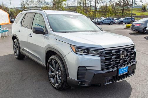 Solar Silver Metallic 2026 Honda Pilot Sport