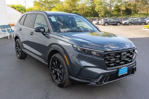 Meteorite Gray Metallic 2026 Honda CR-V Hybrid Sport AWD