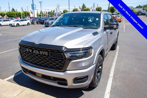 Billet Silver Metallic Clearcoat 2025 RAM 1500 Big Horn/Lone Star