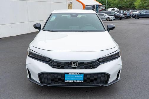 Platinum White Pearl 2026 Honda Civic Sport