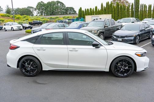 Platinum White Pearl 2026 Honda Civic Sport