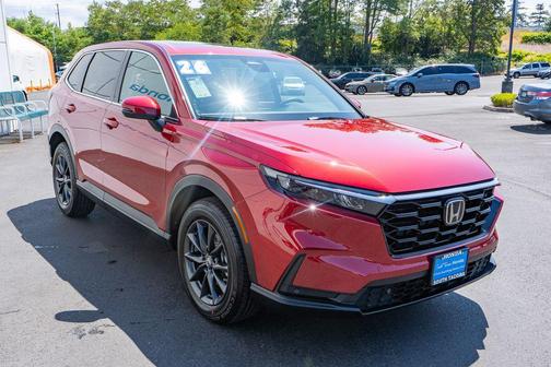 Radiant Red Metallic 2026 Honda CR-V EX-L AWD