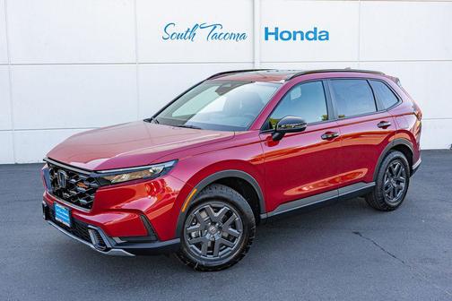 Radiant Red Metallic 2026 Honda CR-V Hybrid TrailSport AWD