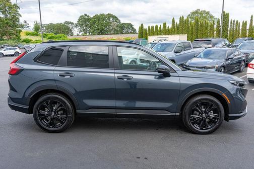 Meteorite Gray Metallic 2026 Honda CR-V Hybrid Sport Touring AWD