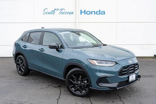 Nordic Forest Pearl 2024 Honda HR-V AWD Sport