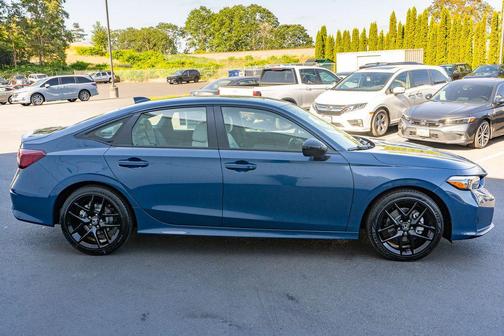Blue Lagoon Pearl 2026 Honda Civic Hybrid Sport