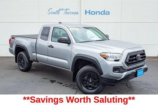 Silver Sky Metallic 2020 Toyota Tacoma SR