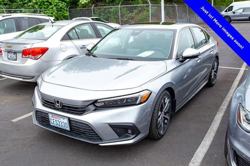 Lunar Silver Metallic 2023 Honda Civic Touring
