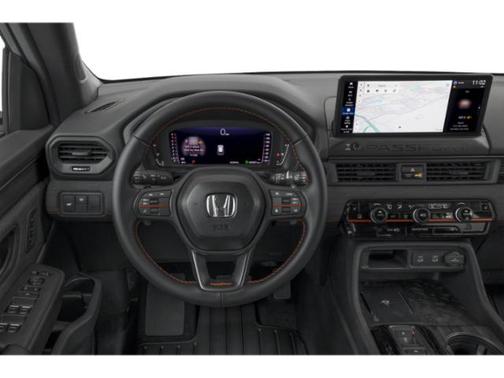 Ash Green Metallic 2026 Honda Passport AWD TrailSport Blackout