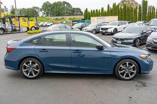 Blue Lagoon Pearl 2026 Honda Civic Hybrid Sport Touring
