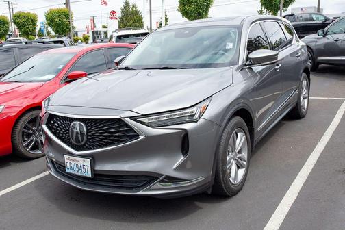 Liquid Carbon Metallic 2023 Acura MDX Standard
