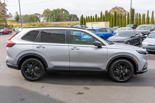 Solar Silver Metallic 2026 Honda CR-V Hybrid Sport Touring AWD