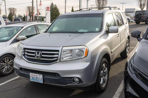 Alabaster Silver Metallic 2012 Honda Pilot EX-L