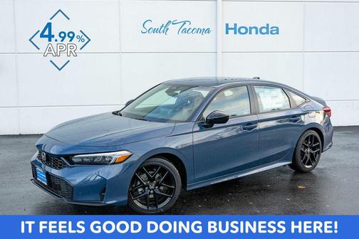 Blue Lagoon Pearl 2026 Honda Civic Sport