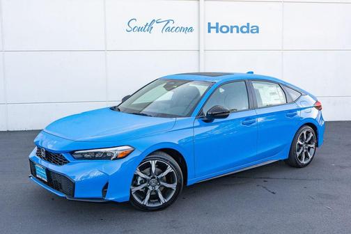 Blue Lagoon Pearl 2026 Honda Civic Hybrid Sport Touring