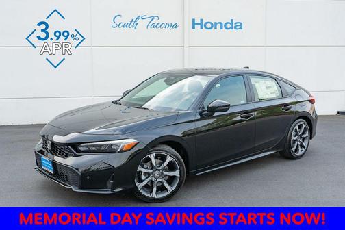 Crystal Black Pearl 2026 Honda Civic Hybrid Sport Touring