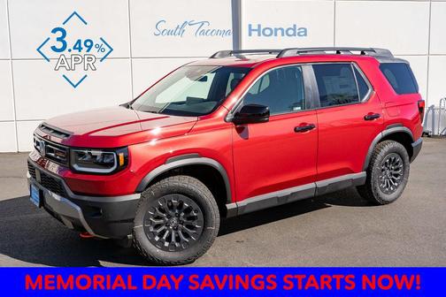 Radiant Red Metallic II 2026 Honda Passport AWD TrailSport