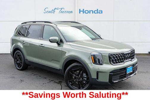 Jungle Green 2025 Kia Telluride EX X-Line