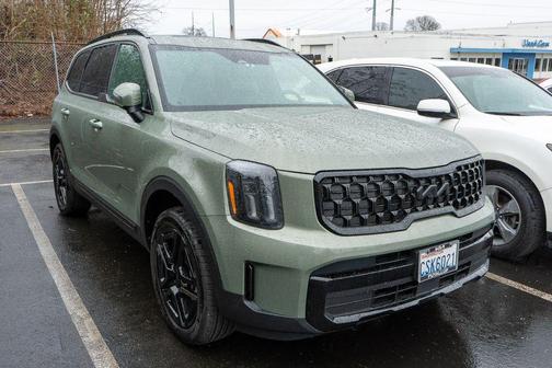Jungle Green 2025 Kia Telluride EX X-Line