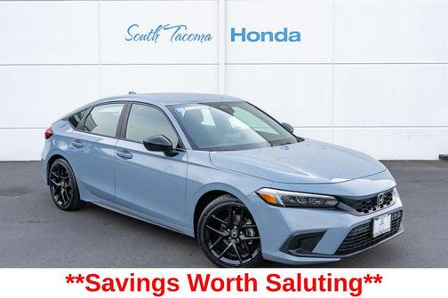 Sonic Gray Pearl 2024 Honda Civic Sport
