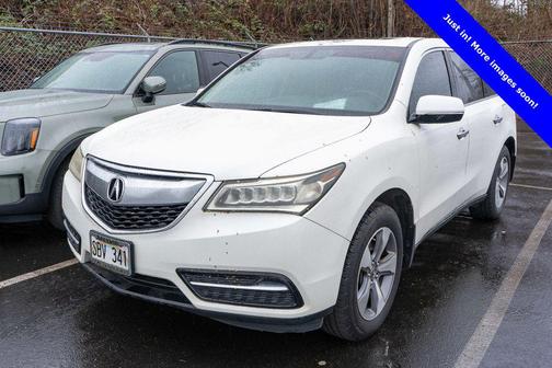 White Diamond Pearl 2014 Acura MDX 3.5L