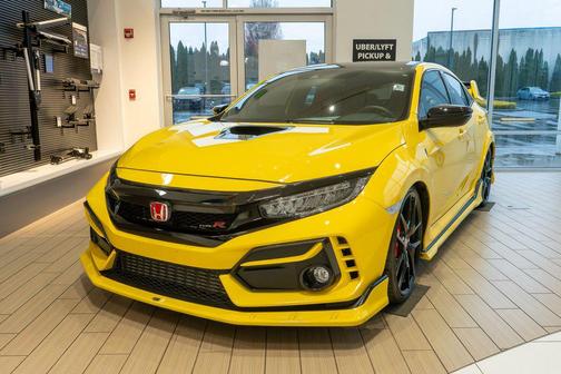 Phoenix Yellow 2021 Honda Civic Type R Limited Edition