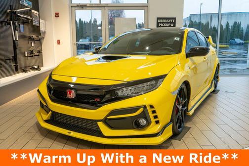 Phoenix Yellow 2021 Honda Civic Type R Limited Edition
