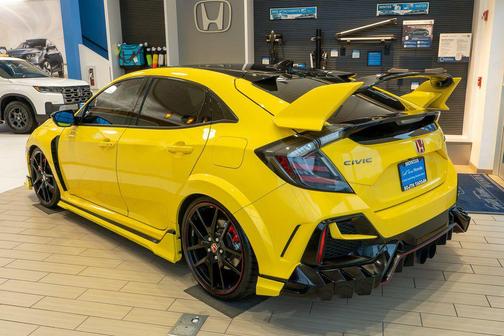 Phoenix Yellow 2021 Honda Civic Type R Limited Edition