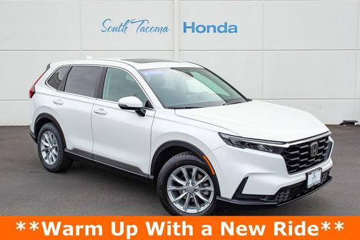 Platinum White Pearl 2024 Honda CR-V EX AWD