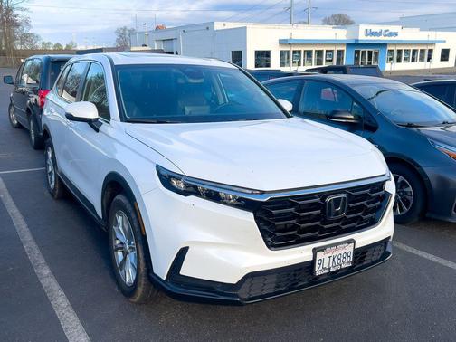 Platinum White Pearl 2024 Honda CR-V EX AWD