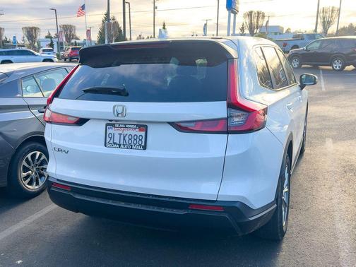 Platinum White Pearl 2024 Honda CR-V EX AWD