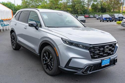 Solar Silver Metallic 2026 Honda CR-V Hybrid Sport AWD
