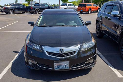 Crystal Black Pearl 2013 Acura TL Technology