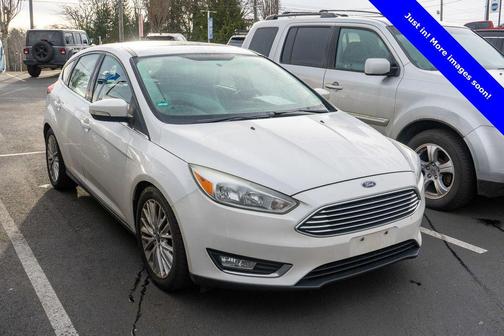 White 2018 Ford Focus Titanium