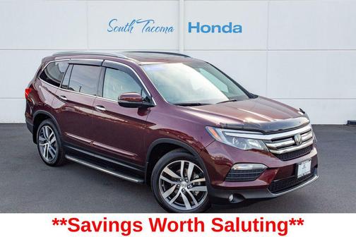 Dark Cherry Pearl 2016 Honda Pilot Elite