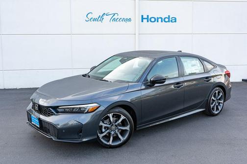 Meteorite Gray Metallic 2026 Honda Civic Hybrid Sport Touring