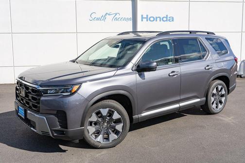 Modern Steel Metallic 2026 Honda Pilot Touring 8-Passenger