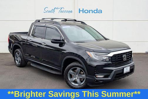 Crystal Black Pearl 2022 Honda Ridgeline RTL-E