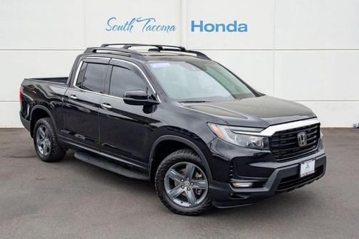 Crystal Black Pearl 2022 Honda Ridgeline RTL-E