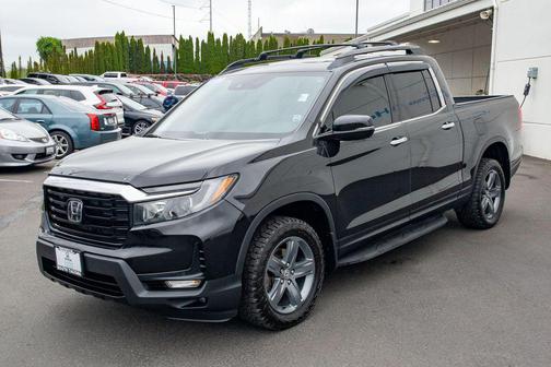 Crystal Black Pearl 2022 Honda Ridgeline RTL-E