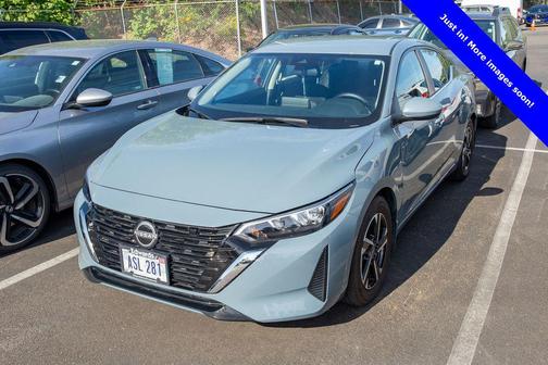 Atlantic Gray Metallic 2025 Nissan Sentra SV