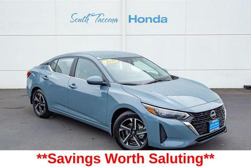 Atlantic Gray Metallic 2025 Nissan Sentra SV