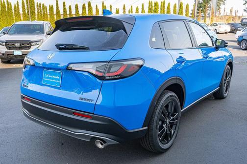 Boost Blue Pearl 2026 Honda HR-V AWD Sport