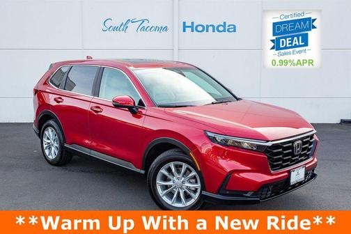 Radiant Red 2024 Honda CR-V EX-L AWD