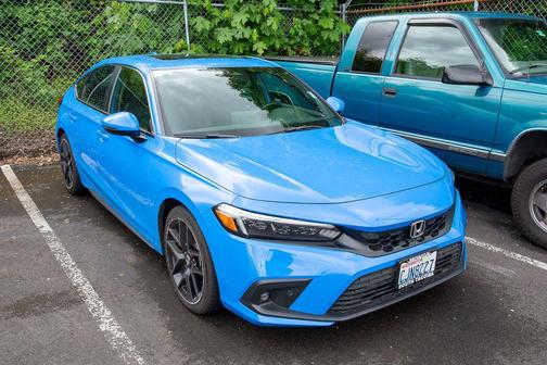 Boost Blue Pearl 2023 Honda Civic Sport Touring
